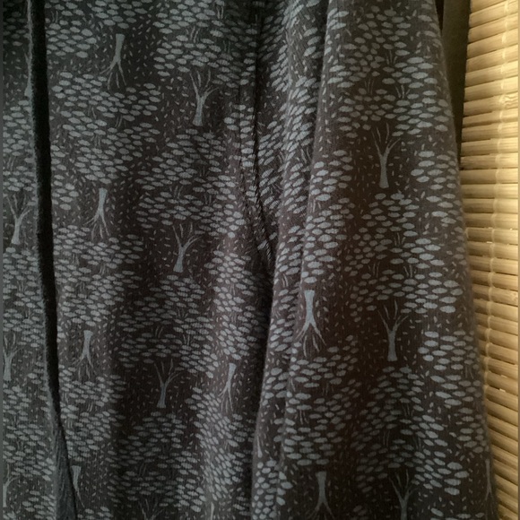 🌳 Merona tree print hoodie jacket XL navy cotton sweat jacket zipper - Picture 4 of 4